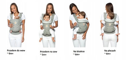 ERGOBABY OMNI 360 COOL AIR MESH ergonomische Babytrage 3,2-20,4kg