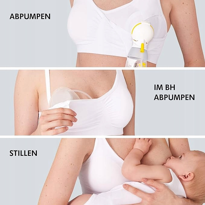 MEDELA biustonosz do karmienia i odciągania pokarmu 3w1 S