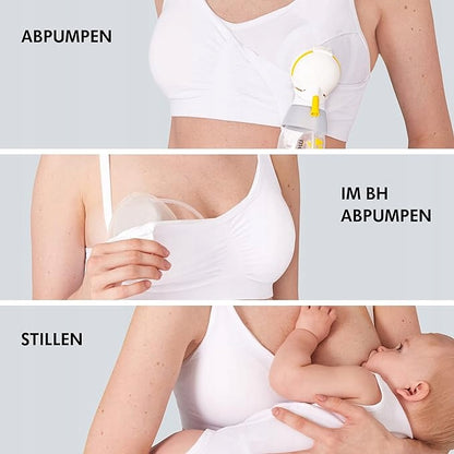 MEDELA biustonosz do karmienia i odciągania pokarmu 3w1 S