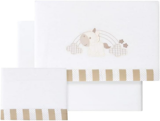 INTERBABY 3-teiliges Bettwäsche-Set 60x120 / 40x60 / 110x155 – Produktfoto 2