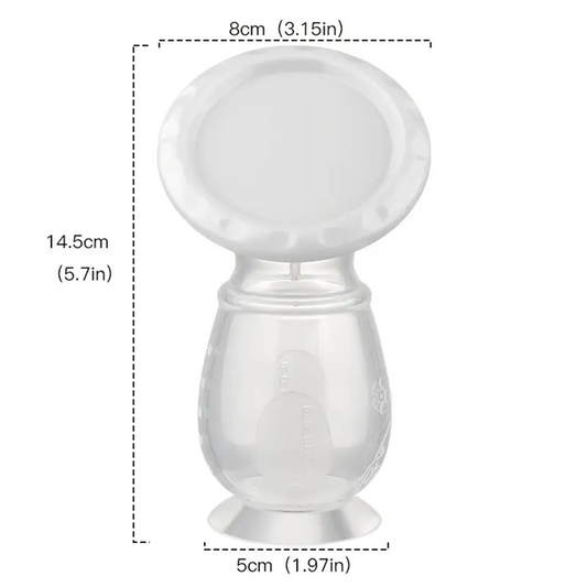 Colector din silicon pentru colectarea laptelui 90ml