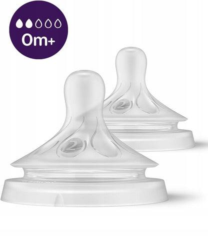 PHILIPS AVENT Natural RESPONSE cumlíky na fľašu od 0 mes. x2