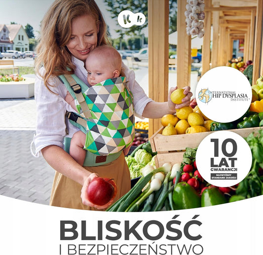 KINDERKRAFT NINO CONFETTI porte-bébé ergonomique