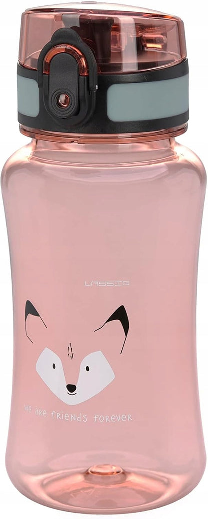LASSIG Let's Be Wild Trinkflasche mit Klickverschluss 460 ml