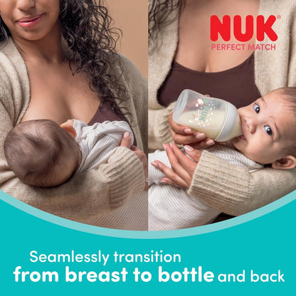NUK Perfect Match Trinksauger M mittlere Lochung 3 m+ x2