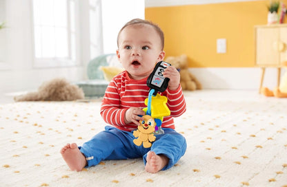 FISHER-PRICE Interaktive Autoschlüssel mit Schlüsselanhänger DEUTSCH