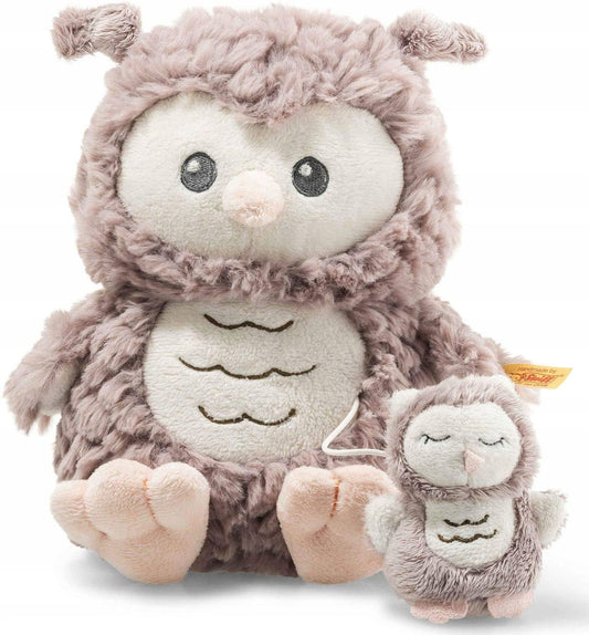 STEIFF Chouette Ollie peluche musicale 21 cm