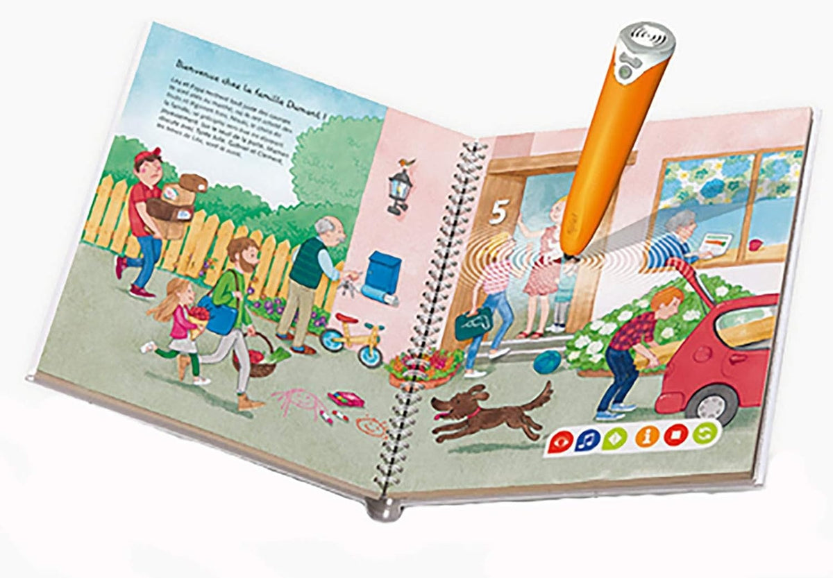 RAVENSBURGER TIPTOI książka do długopisu interaktywnego WERSJA FRANCUSKA, książka Mon Imagier dla dzieci 5+