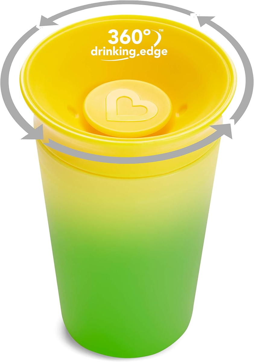 MUNCHKIN Miracle 360° Trinklernbecher, 266 ml, ab 12 Monate