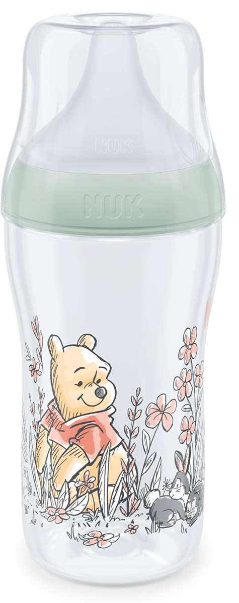 NUK Perfect Match Flasche 260 ml 3 m+ Sauger M Winnie Puuh