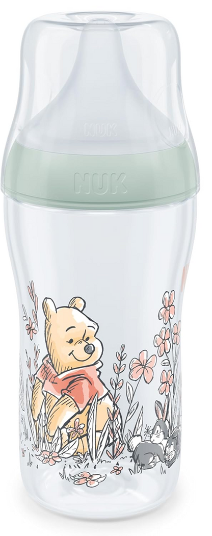 NUK Perfect Match Flasche 260 ml 3 m+ Sauger M Winnie Puuh