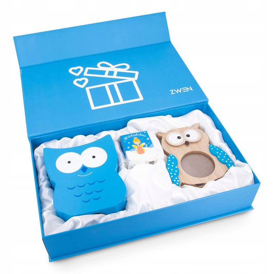 ZWEN Erinnerungsset, Holzkästchen für Milchzähne, Spardose, Foto – Produktfoto 2