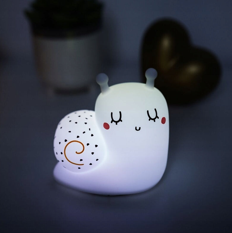 MINILAND Cosy Dreamer Silikon-Nachtlicht SCHNECKE 12,3 x 12,3 cm