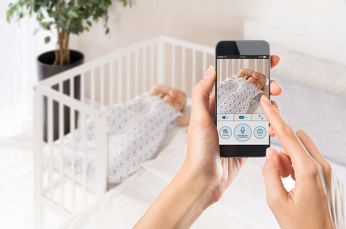 REER IP BabyCam NIANIA ELEKTRONICZNA KAMERA WI-Fi do monitoringu dziecka na smartfonie