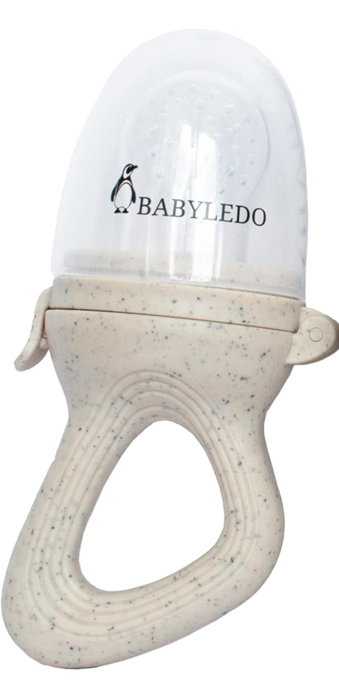 BABYLEDO dispozitiv de dentiție și hrănire cu fructe pentru copii de la 4 luni+