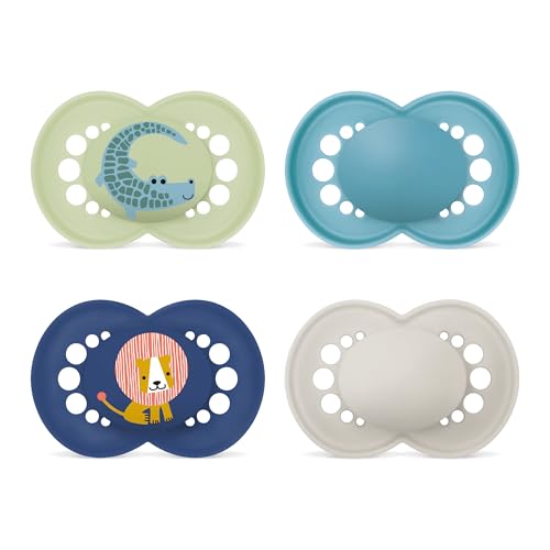MAM Original Silikon-Schnuller x4, 16+ Monate