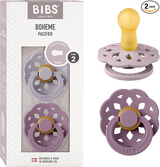 BIBS BOHEME Schnuller 2er-Pack Naturkautschuk 6+