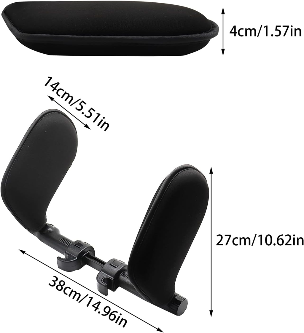 WORTH PLANET Auto-Schlafkopfstütze 7 - 18 cm 360 °