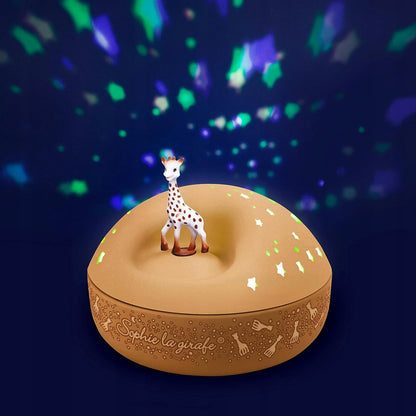 TROUSSELIER Nachtlicht mit Spieluhr und rotierender Figur SOPHIE LA GIRAFE