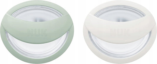 NUK MommyFeel soother x2, storage box