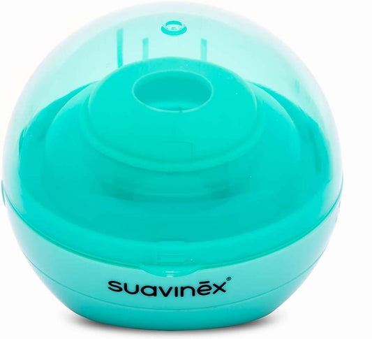 SUAVINEX Duccio STERYLIZATOR smoczków UV 9 cm zielony, sterylizator smoczków USB BPA-free