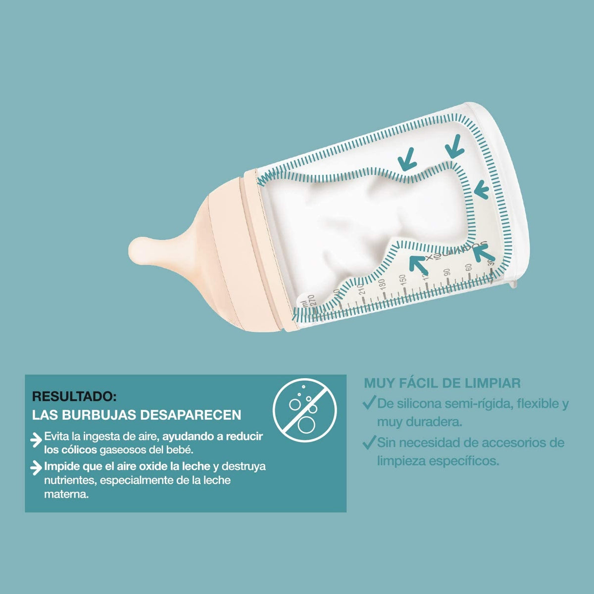 SUAVINEX zero zero Zero Zero anti-colic bottle, 270 ml