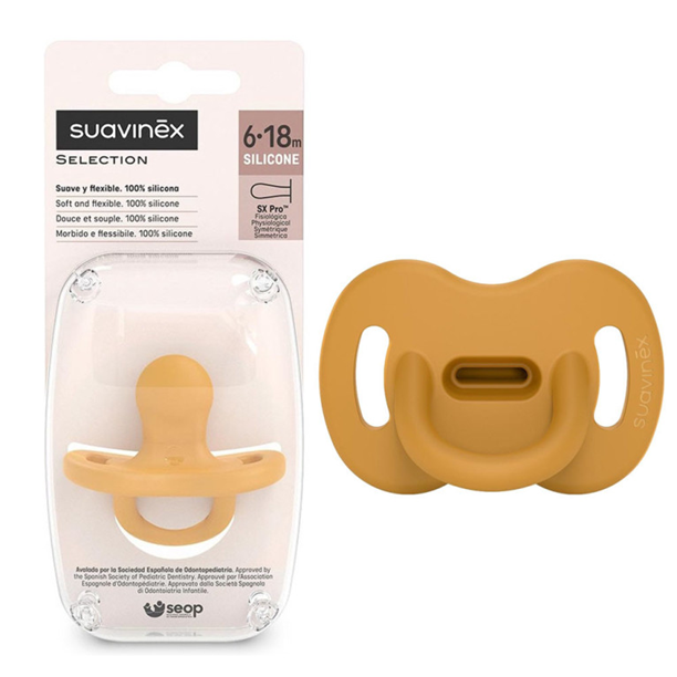 SUAVINEX cumlík SELECTION SX PRO silikónový 6–18 mesiacov