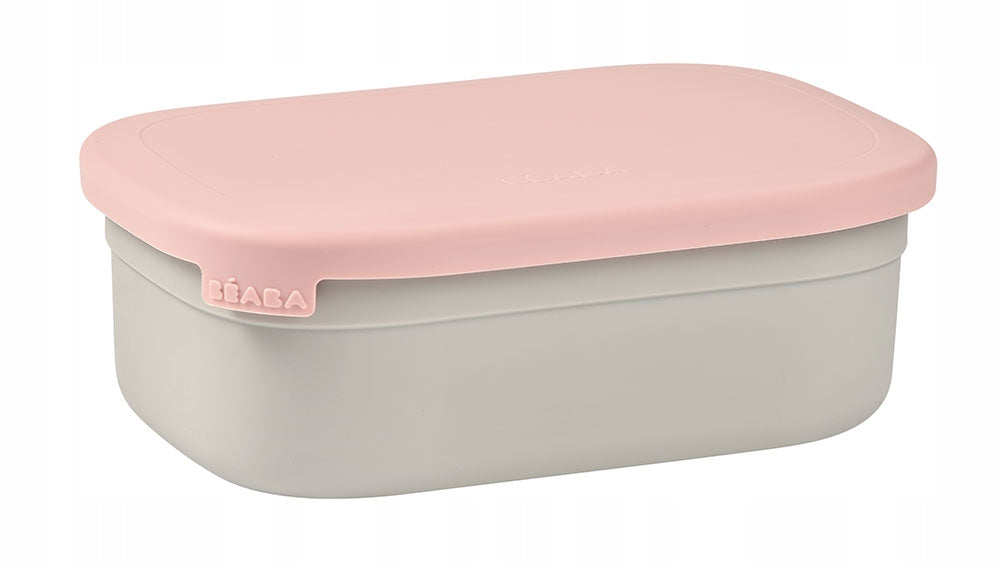 BEABA Lunchbox aus Edelstahl mit Trennwänden, 760 ml