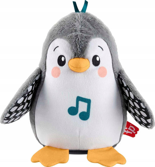 FISHER-PRICE HNC10 wippender Pinguin mit Melodien, 21 cm