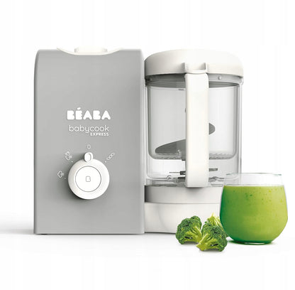 BEABA Babycook Express 4in1 Dampfgarer, Mixer, Auftau- und Aufwärmfunktion
