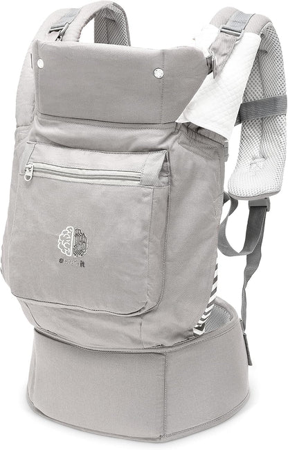 EBRAINIT ergonomische Babytrage mit Netz ab 4 Monate bis 20kg