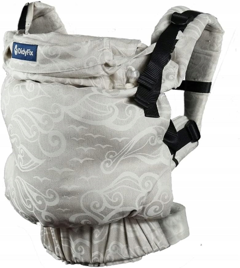 DIDYMOS DidyFix nosidełko ergonomiczne 0-25kg beżowe, regulowane, do noszenia przodem i na plecach