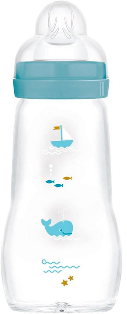 MAM Feel Good Glasflasche 260 ml 2 m+ Trinksauger 2