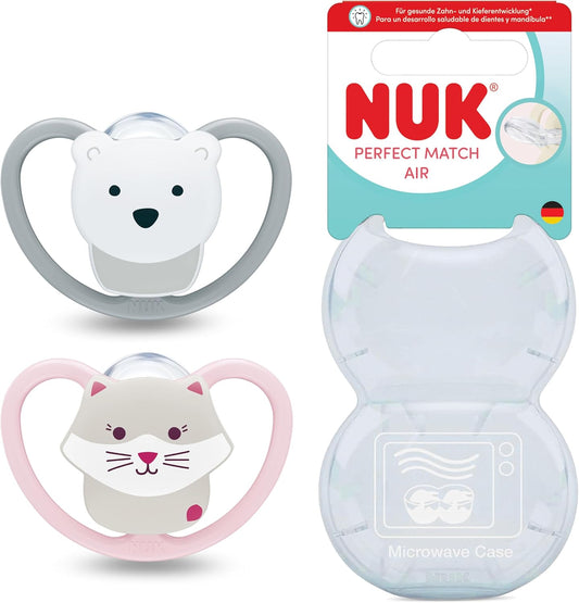 NUK Perfect Match Air Beruhigungssauger 18–36 Monate x2