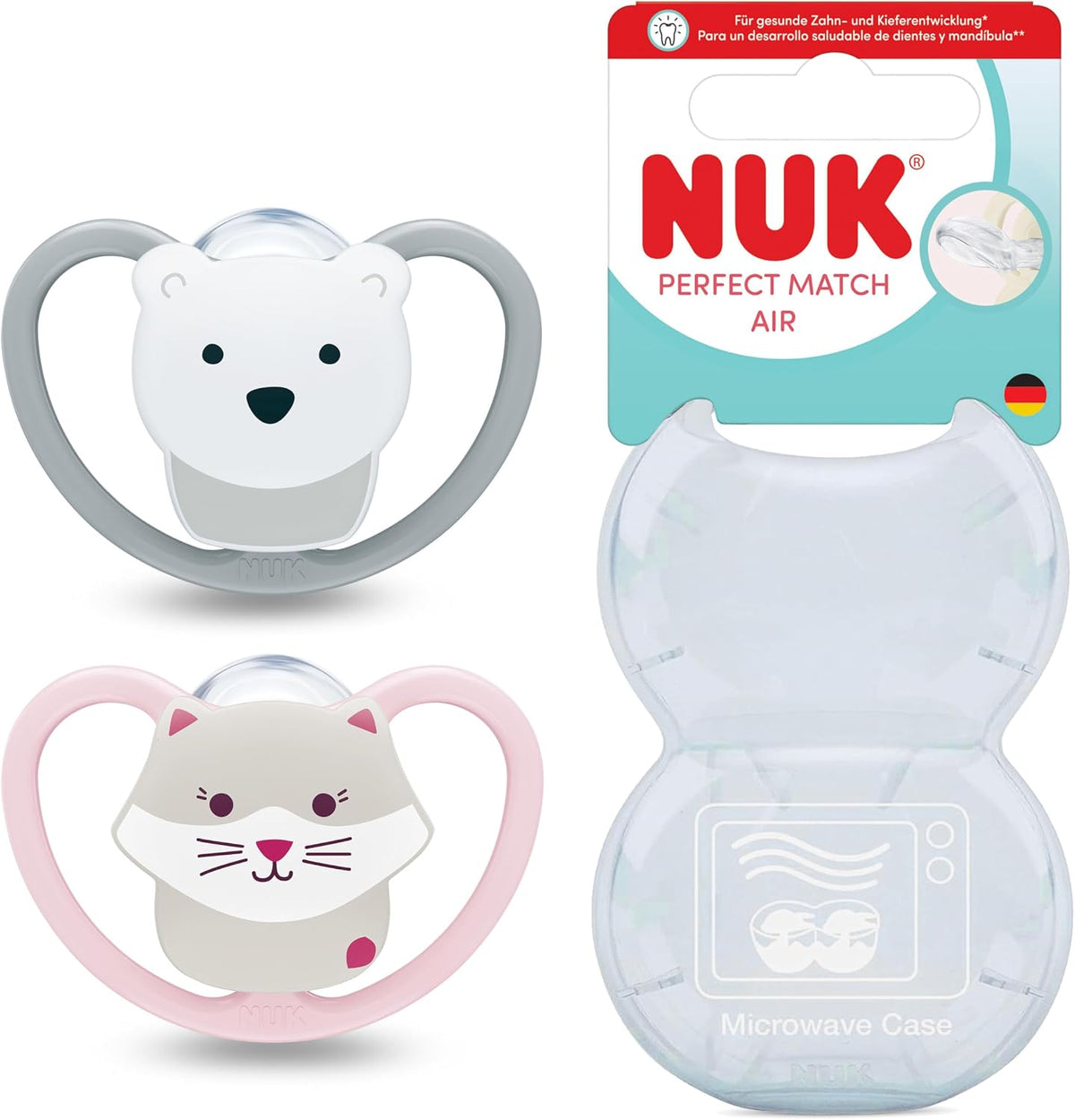 NUK Perfect Match Air Schnuller 18-36m x2