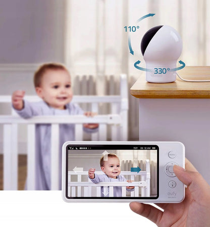 EUFY SpaceView zusätzliche Kamera für Babyphone + Weitwinkelobjektiv