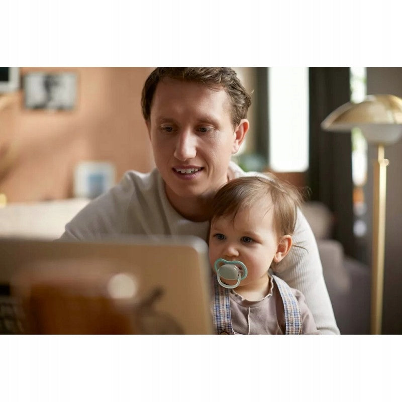 PHILIPS AVENT Ultra Air smoczki x 2 18msc+ dla niemowląt, komfortowe i bez BPA, w modnych kolorach.