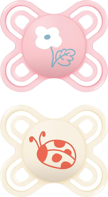 orthodontic, symmetrical shape supporting oral development soft silicone for greater comfort