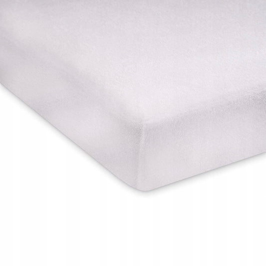 JULIUS ZOLLNER prześcieradło z gumką 60x120 / 70x140, miękkie frotte z bawełny, certyfikat Öko-Tex