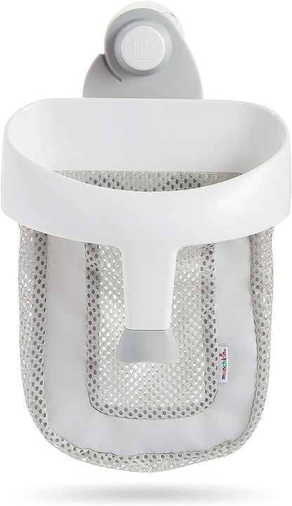 MUNCHKIN Super Scoop organizer siatka do kąpieli z przyssawką, organizer na zabawki do wanny, wolny od BPA