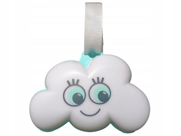 BADABULLE night light, 6 colors, sounds, timer, CLOUD