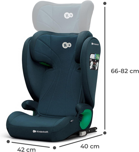 KINDERKRAFT JUNIORFIX2 i-Size autosedačka 9-36kg sk. 1/2/3