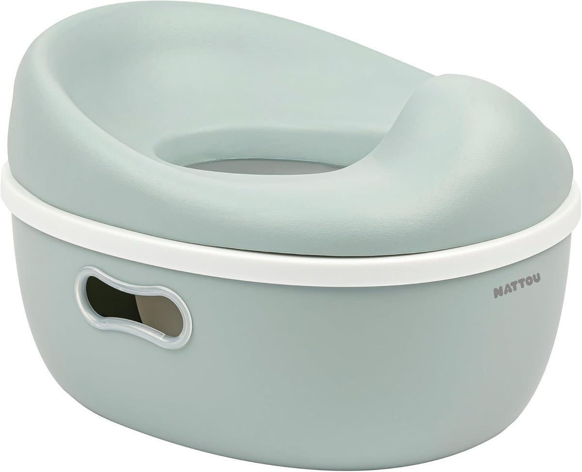NATTOU Töpfchen 3in1 Toilettentrainer Toilettensitz Trittschemel 18 m+