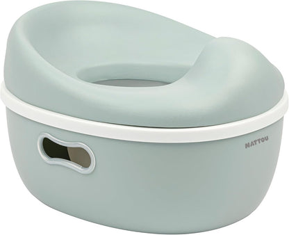 NATTOU Töpfchen 3in1 Toilettentrainer Toilettensitz Trittschemel 18 m+