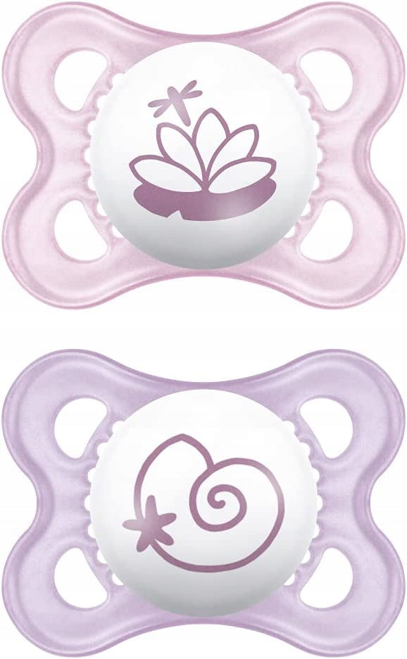 MAM smoczek uspokajający 2-6m box steryli KAUCZUK