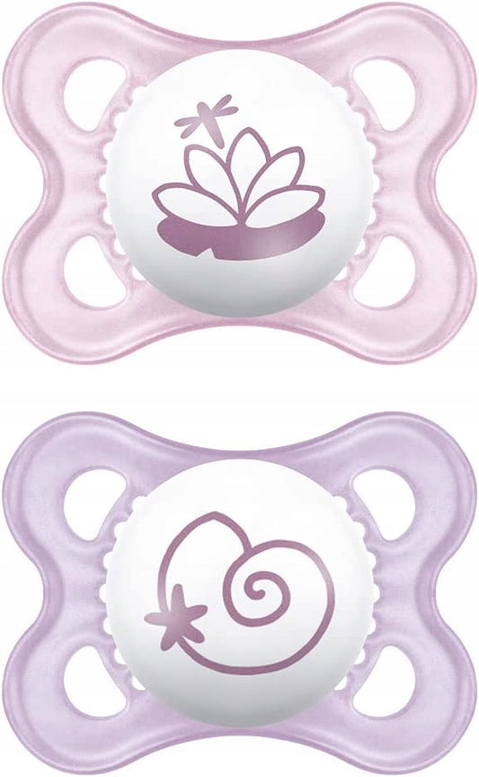 MAM smoczek uspokajający 2-6m box steryli KAUCZUK