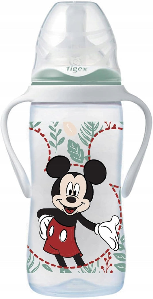TIGEX Biberon Mickey Mouse avec 3 vitesses de débit 6 m+ 300 ml