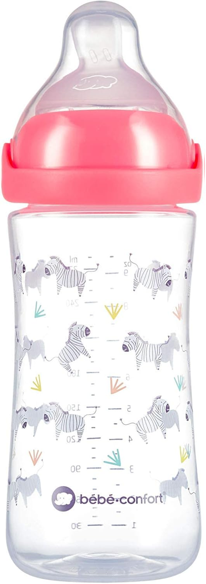 BEBE CONFORT Emotion Physio biberon 270 ml 0-12 luni tetină M