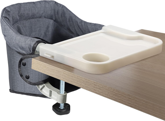 TOOGLE chaise de voyage fixée à la table avec plateau