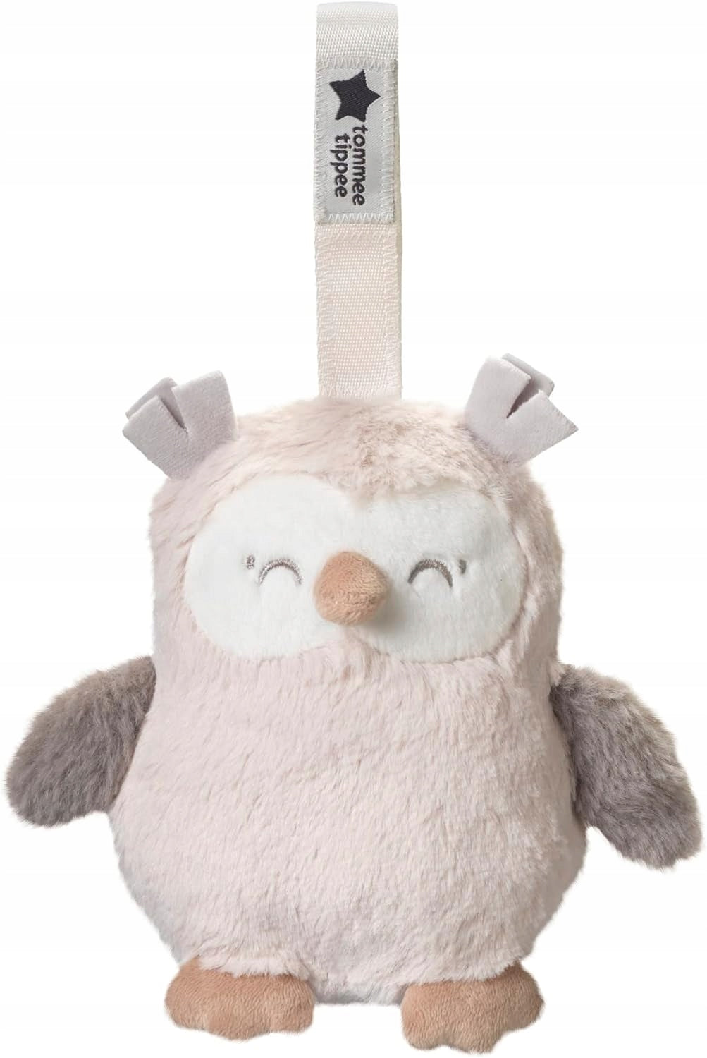 TOMMEE TIPPEE Eule Ollie Musik-Anhänger mit Spieluhr und Weinen-Sensor 15 cm